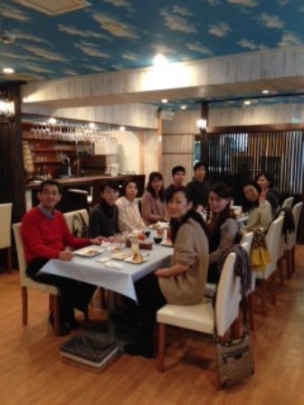 イタリアンビュッフェのお店でランチ