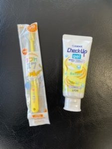 我が子の歯磨き習慣
